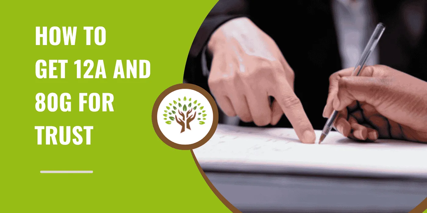 How to get 12a and 80g for trust