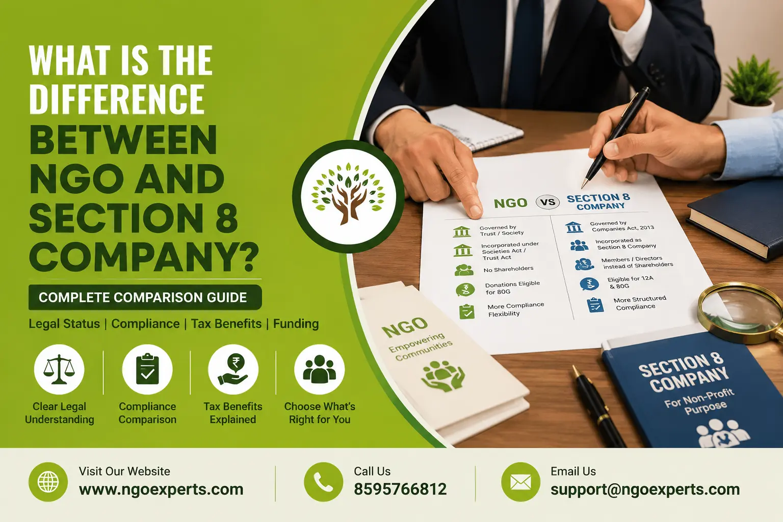 What is the Difference Between NGO and Section 8 Company?
