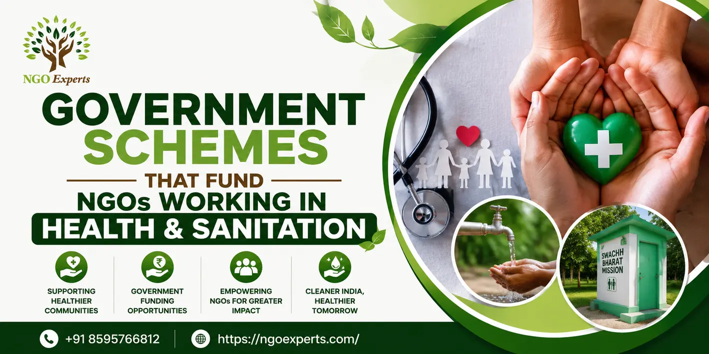 Government Schemes That Fund NGOs Working in Health & Sanitation