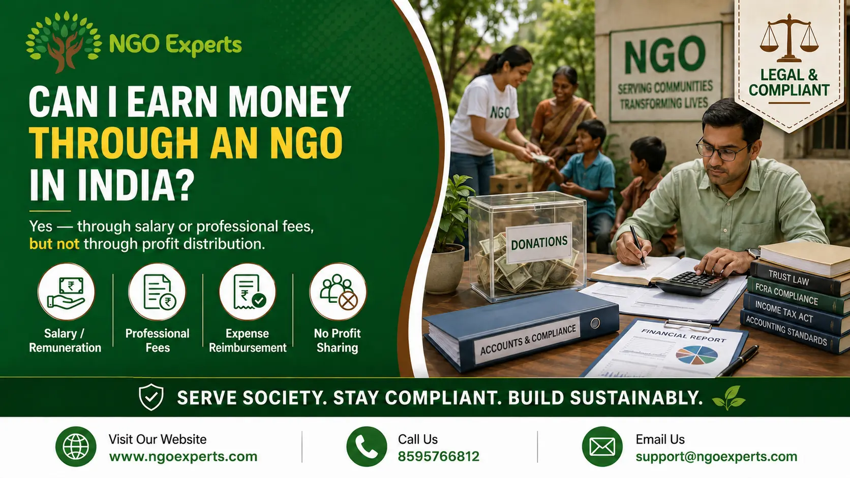 Can I Earn Money Through an NGO in India