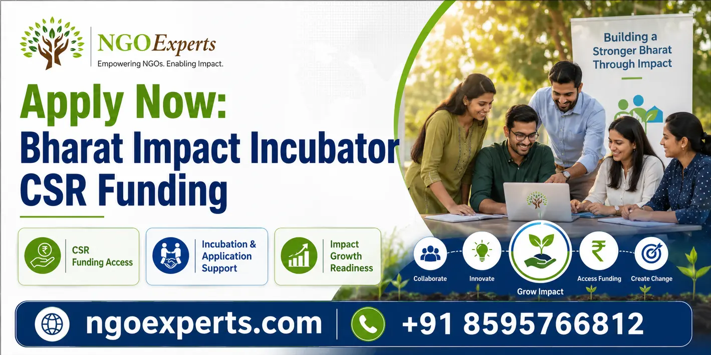 Apply Now: Bharat Impact Incubator CSR Funding