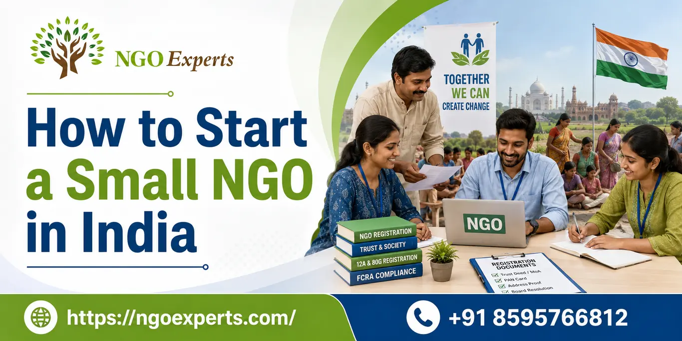 How to Start a Small NGO in India